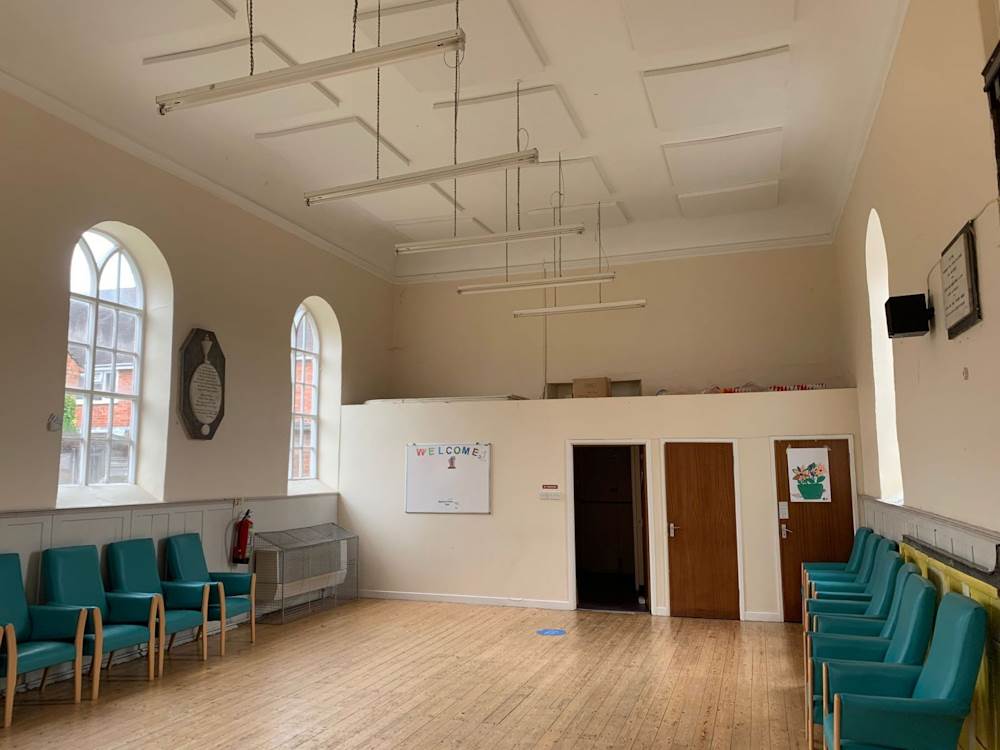 Acoustic Panels in Historic Church