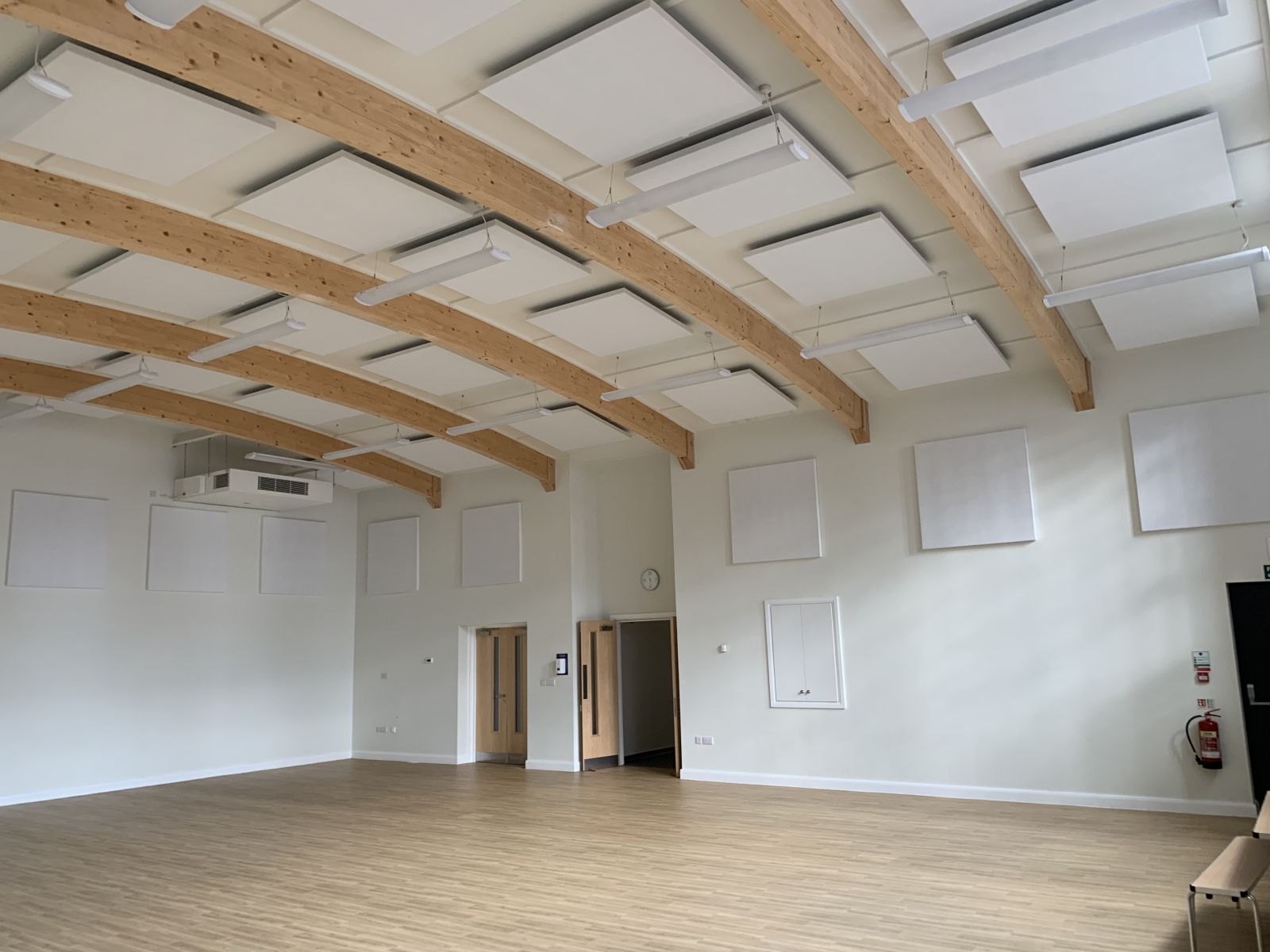 Sound Reducing Panels in Parish Hall