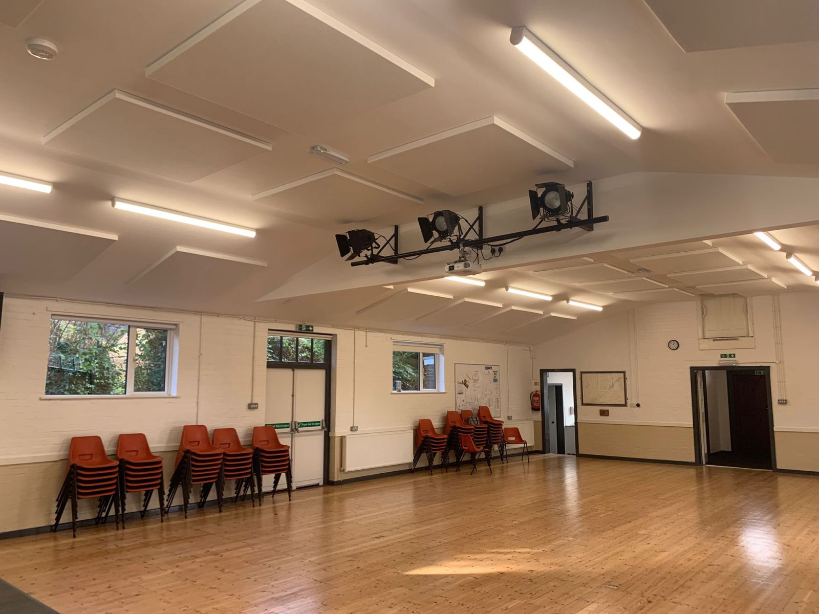 resolving noise problems in jubilee hall