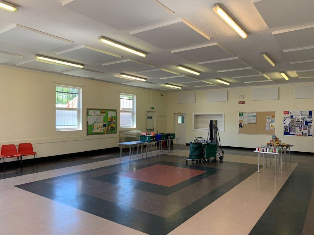 Sound Reduction Solution in Sockettts Heath Baptist Church
