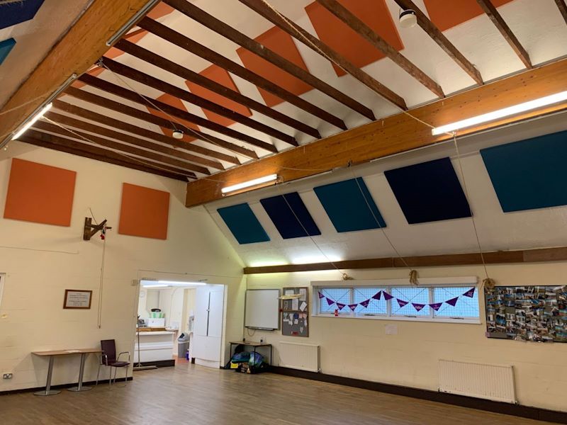 Sound Reduction in Scout Hut